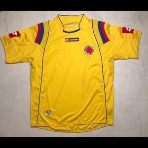 COLOMBIA NATIONAL SOCCER TEAM JERSEY 2009-2010